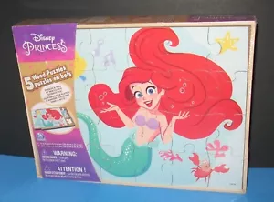 Disney Prinzessin Puzzle Holz 5 Stück versiegelt Aufbewahrungsbox Kinder Sammlung - Bild 1 von 4