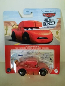 Mattel Disney Pixar Cars Cave Lightning Saetta McQueen ON THE ROAD - Imagen 1 de 2