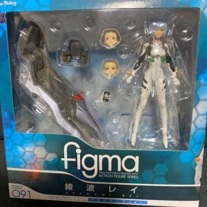 Figma Evangelion: 2.0 Rei Ayanami Plug Suit Ver. Figure Japan Import Toy - Picture 1 of 7