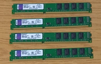 8Pcs Kingston KVR1333D3N9/2G DDR3 2GB Memory - Image 1 of 2