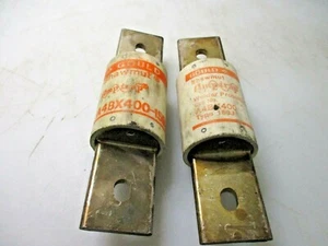 SHAWMUT 400A FUSE 600VAC SET OF 2 A4BX400-150J - Picture 1 of 3