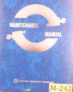 Mazak Slant Turn 30, 4 Axis Chucker & Turning Center, Maintenance Cam T-4 Manual - Picture 1 of 1