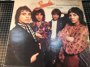 Smokie - Bright Light and Black Alleys LP Vinyl 1977 SRAK 530 - Picture 1 of 5