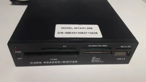 Card Reader / Writer iMicro INTAIPL35B 3.5" All-In-One USB 2.0 - Picture 1 of 2