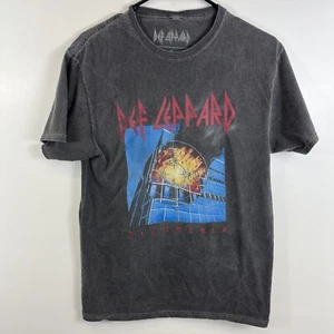 Def Leppard Pyromania T-Shirt Erwachsene S/M Rock Band Tee Retro Faded Gray - Bild 1 von 9