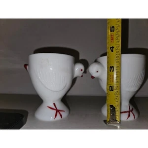 Ventage Westmoreland milk glass chick egg, custard cups - Picture 1 of 4