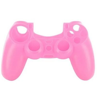 Funda Gel Recubrimiento Goma Silicona Camuflaje Mando Playstation 4 PS4 - Rosa Foto 1 de 3