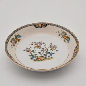 Morimura Noritake Vintonia Salad Bowl 7.5” Fruit Gold Trim Japan Vintage EUC - Picture 1 of 12