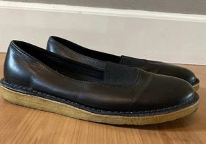 Zapatos planos sin cordones de cuero negros Rachel Comey talla 7 / EU 37 - Imagen 1 de 10
