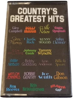 Various Artists - Country's Greatest Hits, Cassette Tape Album - Image 1 of 4