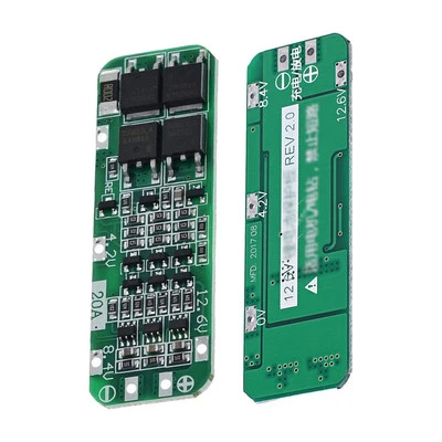 未指定 12 6V 3S 20A Lithium Batterie Ladegerät PCB Schutz Platine 2 Stück Set
