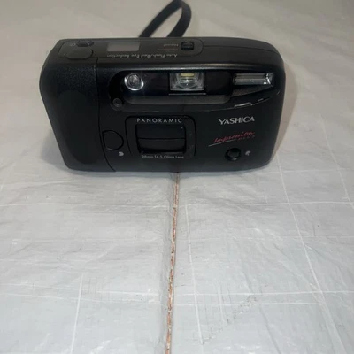 Vintage Yashica Impression 28mm 4.5 Lens 35mm Point And Shoot Camera (Preowned) - Image 1 of 4