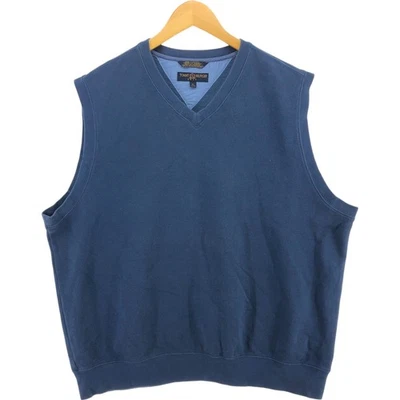Usado Tommy Hilfiger Golf Cuello en V Algodón Tejido Chaleco Para Hombre XL Foto 1 de 4