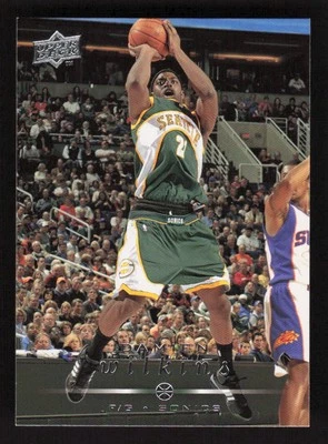 Damien Wilkins 2008-09 Upper Deck #175 Seattle SuperSonics - Image 1 of 2