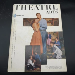 Vintage Theatre Arts Magazine October 1953 Arthur Miller The Crucible Play - Picture 1 of 12