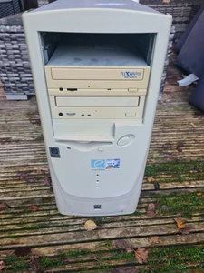 Vintage 1990er PC Computer Tower - Retro Millennium Plexwriter - Bild 1 von 7
