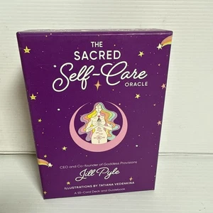 The Sacred Self-Care Oracle: A 55-Card Deck and Inst by Jill Pyle, Complete - Picture 1 of 13