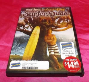 💥 Surfer, Dude (2008) Blockbuster Exclusive DVD Matthew McConaughey - Bild 1 von 3