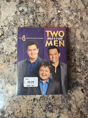 Two and a Half Men: The Complete Fourth Season 4 (DVD, 2006) Brand New, Sealed - Image 1 of 2