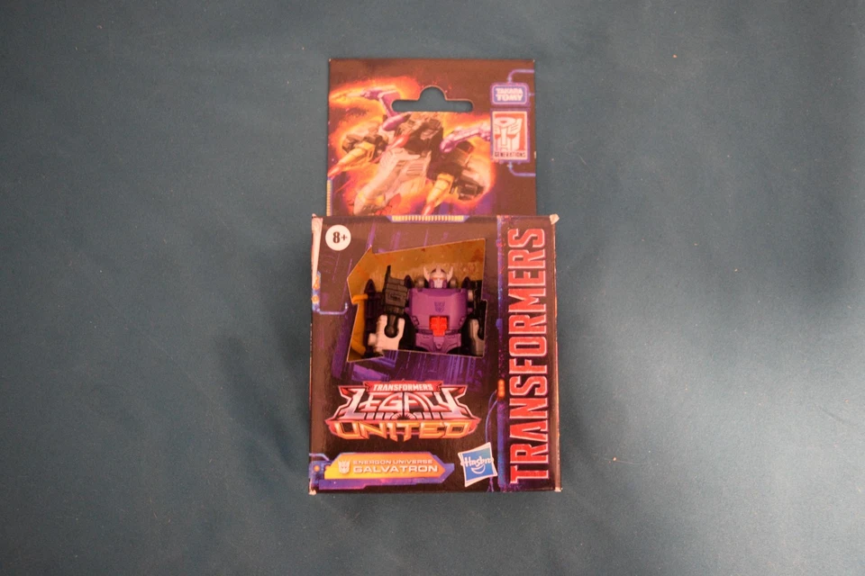 Transformers Legacy United Core Class Energon Universe Galvatron, 3,5 pulgadas Conve Foto 1 de 1