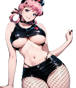 Goth Nurse Joy Pokemon Waifu Sticker 6" Anime Car Decal Weatherproof - Picture 1 of 1