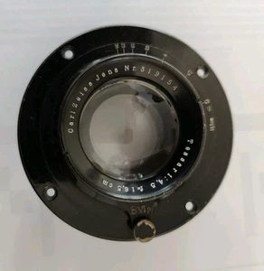 Lens Camera Vintage Carl ZEISS Jena Tessar 4,5/16,5 CM - Imagen 1 de 11