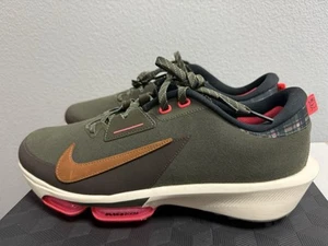 Nike Zoom Infinity Tour 2 NRG Golf Shoes Cargo Khaki FQ8325-300 Mens 8 WIDE - Picture 1 of 7