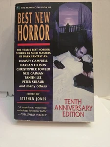 Mammoth Book Best New Horror Campbell Ellison Fowler Gaiman Lee Straub Buff - Picture 1 of 7