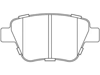 Juego de pastillas de freno traseras Hawk 16336ZXTY 2011 2012 2013 para Volkswagen Jetta 2010-2014 Foto 1 de 3