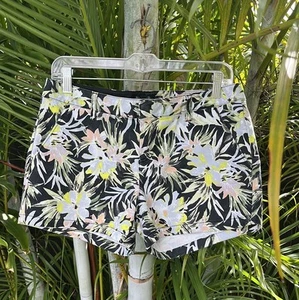 Volcom Frochickie Chino Tropical Print Shorts Size 28 - Picture 1 of 11