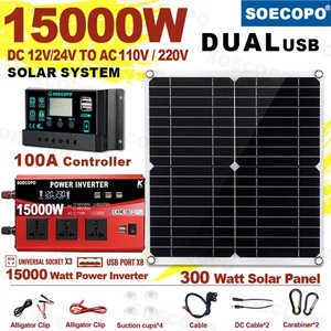 15000W complete solar kit -110V/220V - Picture 1 of 11
