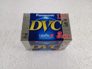 3er-Pack Panasonic Mini DV DVC 80/120 Kassette NEU und OVP - Bild 1 von 2