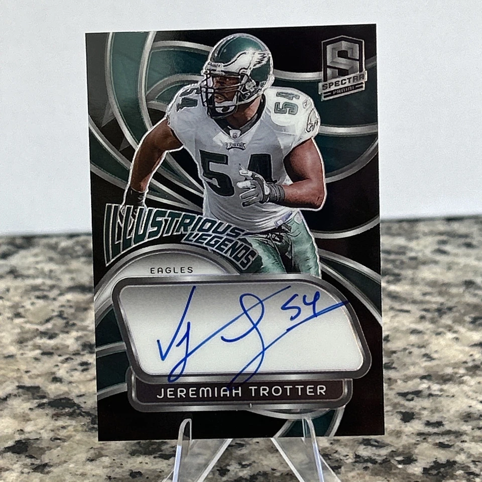 2024 Spectra Jeremiah Trotter Illustrious Legends Prizm Auto /149 No. IL-JTR 🔥 - Image 1 of 2
