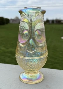 Mosser Glass SUGAR COOKIE Owl Fairy Light ORIGINAL VIKING MOULD LIMITED EDITION - Picture 1 of 11