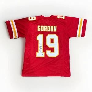 Josh FLASH Gordon Autographed Kansas Chiefs Jersey JSA Authenticated Size XL - Picture 1 of 8