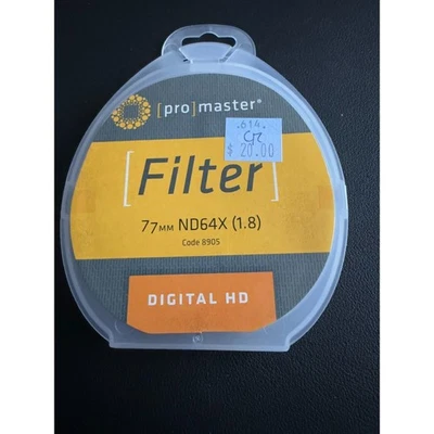 ProMaster 77mm Digital HD - ND - 64X 1.8 Brand New Still Sealed #8905 - Image 1 of 3