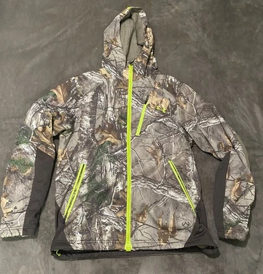 Under Armour Jacket M Camo Cold Gear Scent Control Full Zip Barrier Realtree - Image 1 of 3