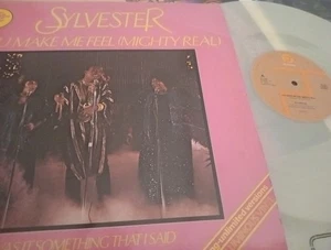 SYLVESTER" YOU MAKE ME FEEL MIGHTY REAL " CLEAR COLORED 12" - Picture 1 of 1