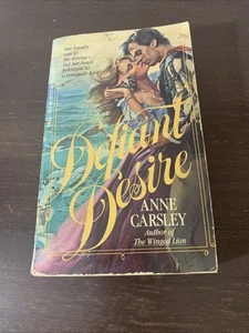 A Defiant Desire Anne Carsley Clinch Cover Dell Historical Romance 1982 - Picture 1 of 5