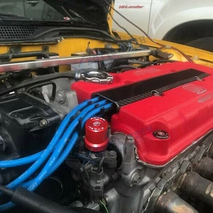 Cubierta de válvula solenoide VTEC roja para accesorios de motor Honda B D serie H Acura - Imagen 1 de 8