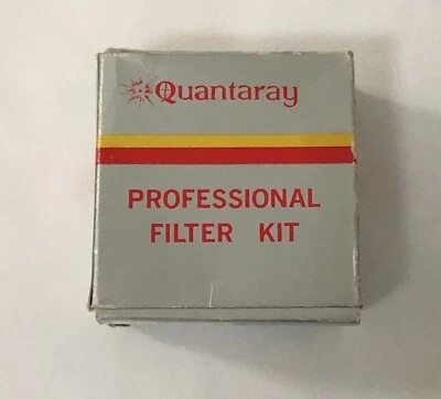 Quantaray Professional Filter Kit Lense 55mm 5 Sections Photography Case Japan - Image 1 of 4