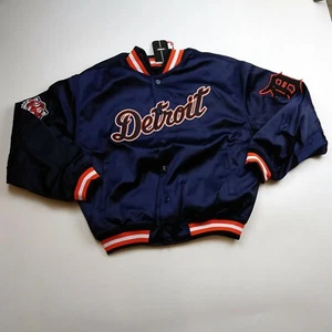 Men Pro Standard JACKET size LARGE 100%AUTHENTIC blue Detroit - Picture 1 of 6