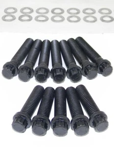 Oldsmobile 330 - 350 Performer RPM #7111 12 PT 170K PSI Bl Ox Intake Bolts NEW - Bild 1 von 2