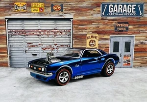 ๐บ๐ธ๐บ๐ธHot Wheels Redline Club Custom Camaro Blue Chrome LOOSE C22๐บ๐ธ๐บ๐ธ - Picture 1 of 8
