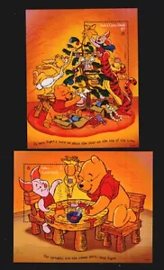 Turks & Caicos Block 165-66 ** Disney , Winnie Pooh (1996) - Bild 1 von 1