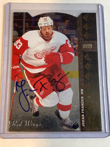 2012-13 SP Authentic 1994-95 SP Retro Die Cut Autographs #SP77 Johan Franzen