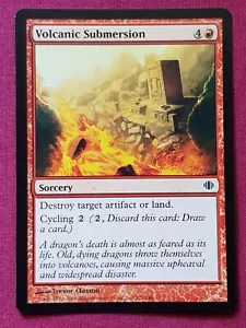 Magic The Gathering SHARDS OF ALARA VOLCANIC SUBMERSION red card MTG - Picture 1 of 2