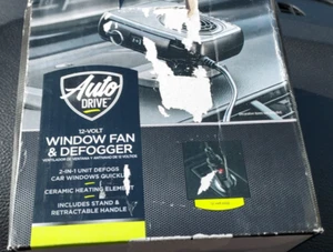Auto Drive 12-Volt Window Fan & DeFogger 2 in 1 Unit defogs with stand - Picture 1 of 2