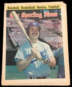 5-29-76 Sporting News Los Angeles Dodgers Ron Cey en portada - Imagen 1 de 1
