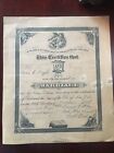 Vtg Antique 1895  Marriage Certificate Original Document New York